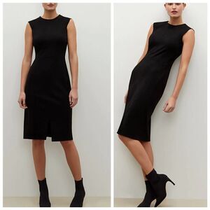 MM Lafleur The Katie sheath midi Dress‎ Sz 4 Black